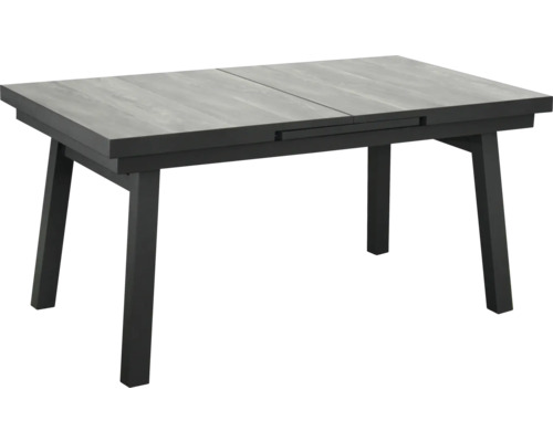 Ausziehbarer Esstisch mit vier Beinen