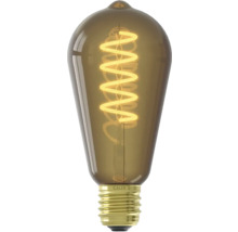 Dekorative LED-Lampe mit spiralförmigem Glühfaden