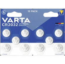 Varta CR2032 Knopfzellen Batterie 10er Pack