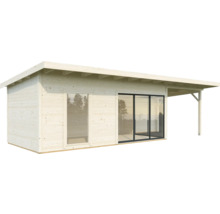 Holz Gartenhaus mit Fenster und Schiebetür