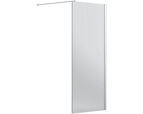 Duschwand mit Stabilisationsstange