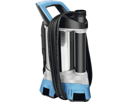 Schmutzwasserpumpe aus Edelstahl mit Kabel