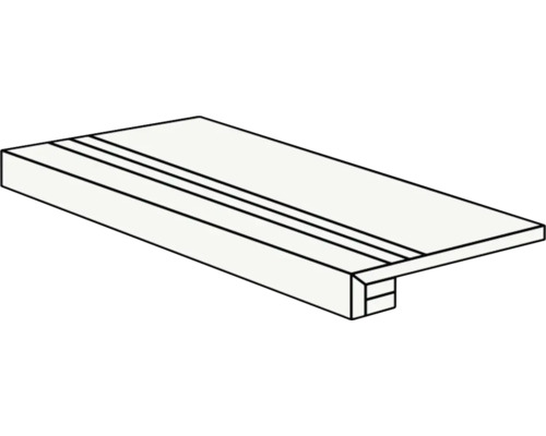 Stufenelement mit Rillen für Treppen