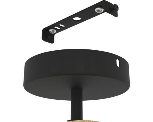 Deckenhalterung und Montageplatte für eine Lampe
