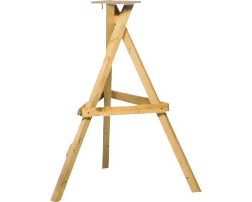 Vogelhausständer Siena Garden Vogelhausständer natur Höhe: 100 cm, Kiefer FSC 100% Vogelhauständer Vogelhauspfosten, Vogelfutterhausständer Holzhochsitz für den Gartenbereich