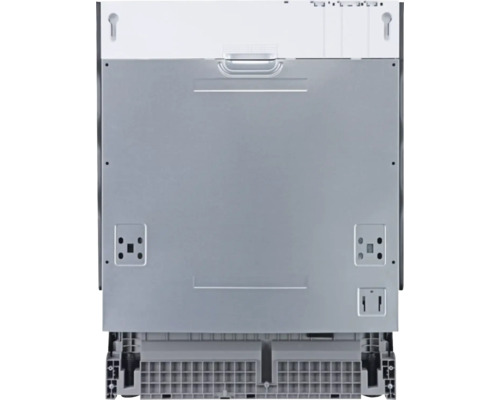 Rückansicht eines Geschirrspülers zur Darstellung der Installation