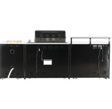 Outdoorküche Buschbeck Brighton mit Gasgrill, Spülbecken und Kühlschrank