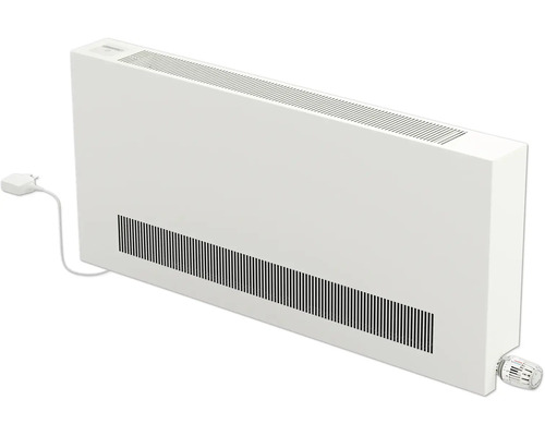 Wandkonvektor KORAWALL Direct WVD mit Ventilator 450 x 2000 x 11 cm weiß rechts