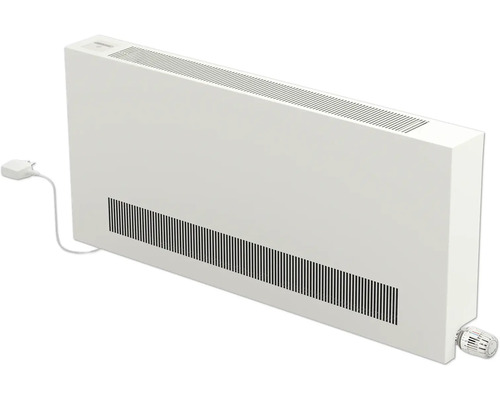 Wandkonvektor KORAWALL Direct WVD mit Ventilator 450 x 2000 x 11 cm weiß matt rechts
