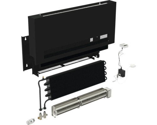 Abbildung eines Heizkörperkonvektors zur Raumheizung