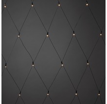 Lichterkette in Form eines Netzes mit kleinen Lichtern