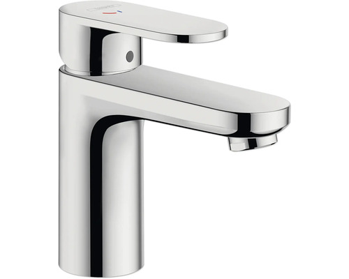 hansgrohe Waschtischarmatur mit Einhebelmischer VERNIS BLEND 100 CoolStart chrom mit Zugstange 71585000