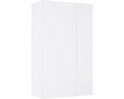 Jungborn Hängeschrank BxHxT 596 x 1000 mm x 316 mm Frontfarbe weiß hochglanz Weißer Hängeschrank