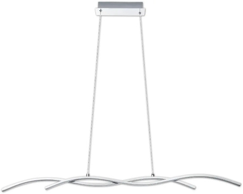 Moderne LED Pendelleuchte mit geschwungenem Design für Innenräume