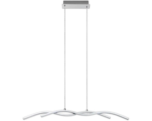 Moderne LED-Pendelleuchte mit geschwungenem Design