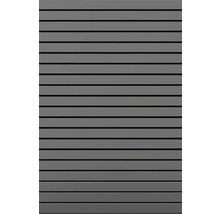 Zaunelement DIY Bausatz Alu Rhombus Vidrio 120 x 180 cm grau struktur