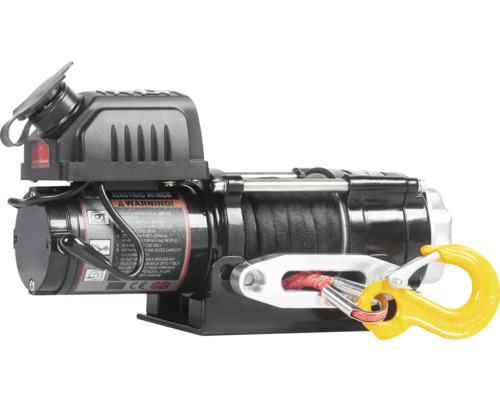 Elektrische Seilwinde mit Haken für den Hornbach Webshop.