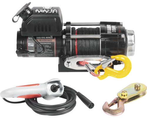 Elektrische Seilwinde mit Zubehör