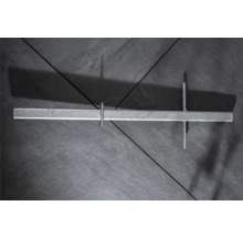 Pfostenanker zum Einbetonieren Stahl 3 x 3 x 64,4 cm verzinkt