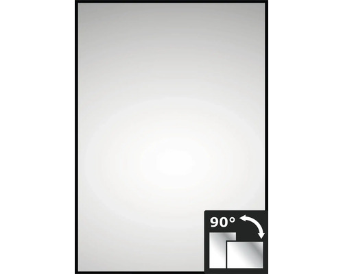 Designspiegel DSK Black Line matt 40x60 cm
