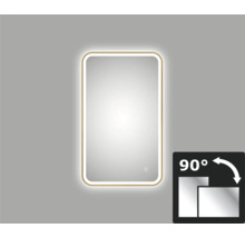 LED Lichtspiegel Chrystal Juno 2.0 bronze 45 x 75 cm