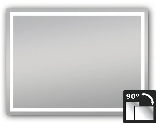 LED Badspiegel Saturn 80 x 60 cm IP 24