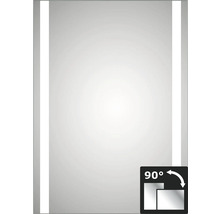 LED Badspiegel DSK Silver Boulevard 50x70 cm IP 24 (spritzwassergeschützt)-thumb-0