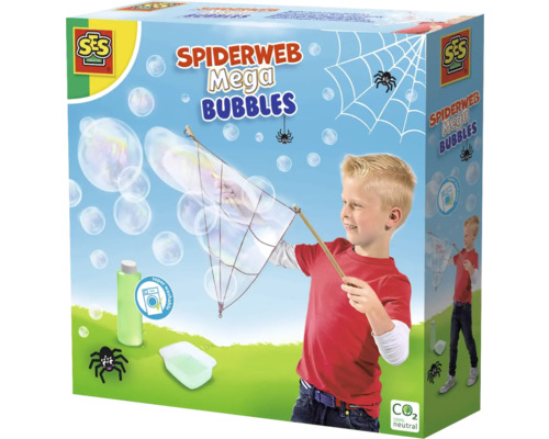 SES Creative Spiderweb Mega Seifenblasen