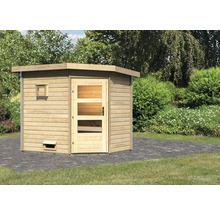 Gartenhaus aus Holz mit Fenster und Tür