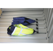 PRECIT Kleiderhakenleiste mit 5 Haken für Schnellbaucontainer