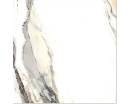 Nahaufnahme einer Keramikfliese mit Marmoroptik