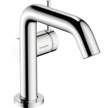hansgrohe Waschtischarmatur TECTURIS S 110 Fine CoolStart EcoSmart+ mit Push-Open Ablaufgarnitur chrom 73320000