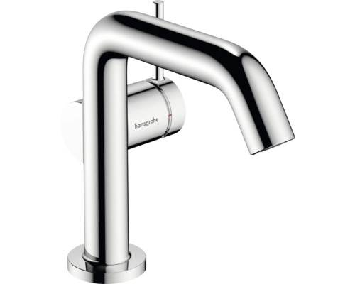 hansgrohe Waschtischarmatur TECTURIS S 110 Fine CoolStart EcoSmart+ chrom 73321000 Hansgrohe Logo. Waschtischarmatur aus Metall.