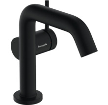 Schwarze Waschtischarmatur von Hansgrohe