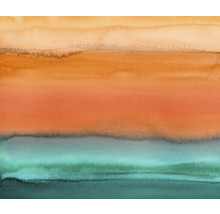 Abstraktes Aquarellmuster für Innenräume