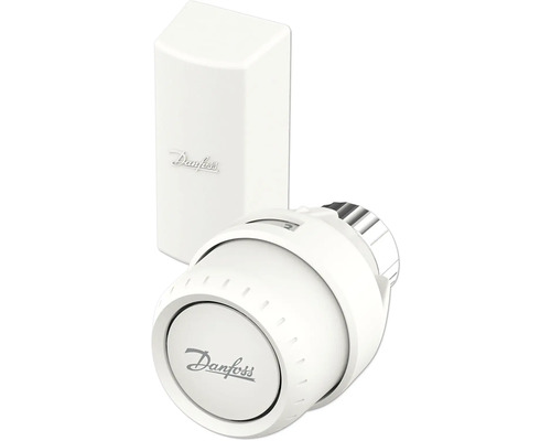 Danfoss Logo Thermostatregler und Thermostatkopf