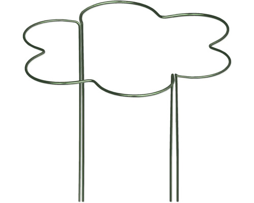 Pflanzenstütze aus Metall in Wolkenform für den Garten