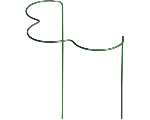 Staudenhalter Belissa Haas Staudenstütze Triskele ca. 80 x Ø 40 cm, Stahl Rankhilfe Pflanzenstütze aus Metall