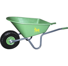 CAPITO Gartenschubkarre Grün Piraten-Logo 89 cm x 43 cm x 42 cm 20 l