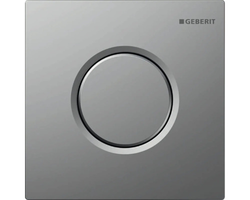 GEBERIT Urinalsteuerung Typ 01 Platte chrom matt / Taster chrom matt 116.011.JQ.5 Geberit Betätigungsplatte für Spülkasten