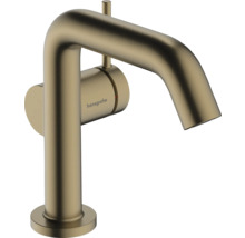 hansgrohe Waschtischarmatur TECTURIS S 110 Fine CoolStart EcoSmart+ mit Zugstange brushed bronze gebürstet 73323140
