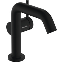hansgrohe Waschtischarmatur TECTURIS S 110 Fine CoolStart EcoSmart+ mit Zugstange schwarz matt 73323670