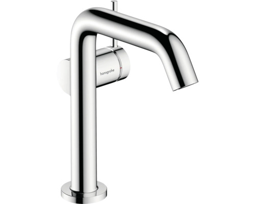 hansgrohe Waschtischarmatur TECTURIS S mit Push-Open Ablaufventil chrom 73340000