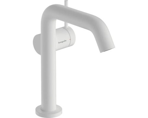 hansgrohe Waschtischarmatur TECTURIS S mit Push-Open Ablaufventil weiß matt 73340700