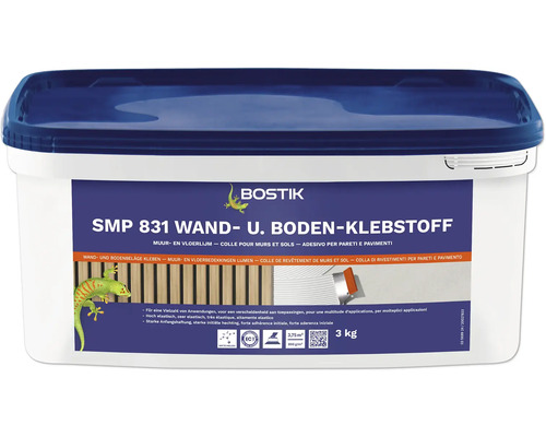 Bostik Wand- und Bodenklebstoff SMP 831 3 kg