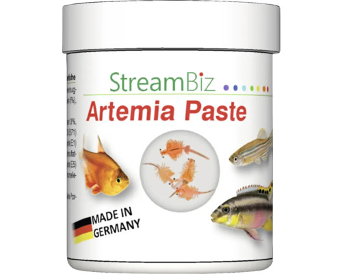 Aquariumfischfutter StreamBiz Artemia Paste 120 g StreamBiz Artemia Paste für Fische