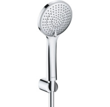 Handbrause aus Metall mit Brausehalterung