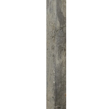 Nahaufnahme einer grauen Wandpaneele mit Betonoptik.