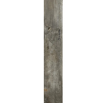Graue Bodenfliese mit Holzoptik