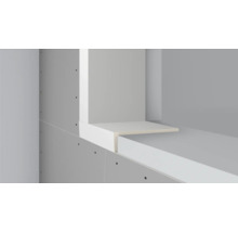 Eckdetail mit Trockenbauwand und Fensterlaibung